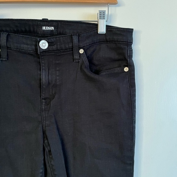 HUDSON Jeans Krista Low Rise Ankle Super Skinny Leg, Dark Wash, Womens Size 31 - Picture 3 of 9